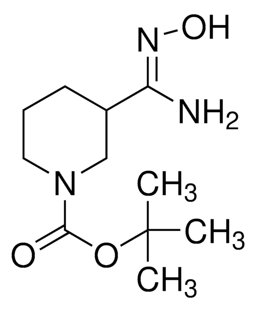 tert-Butyl 3-[(Z)-amino(hydroxyimino)methyl]-1-piperidinecarboxylate AldrichCPR