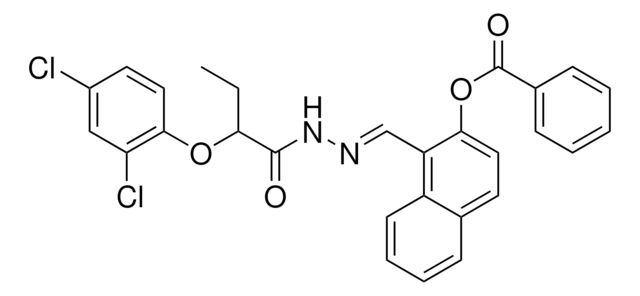 1-((2-(2-(2,4-DICHLOROPHENOXY)BUTANOYL)HYDRAZONO)METHYL)-2-NAPHTHYL BENZOATE AldrichCPR