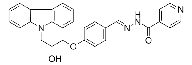 N'-(4-(3-(9H-CARBAZOL-9-YL)-2-HYDROXYPROPOXY)BENZYLIDENE)ISONICOTINOHYDRAZIDE AldrichCPR