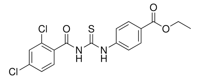 ETHYL 4-(2,4-DICHLOROBENZOYLTHIOUREIDO)BENZOATE AldrichCPR