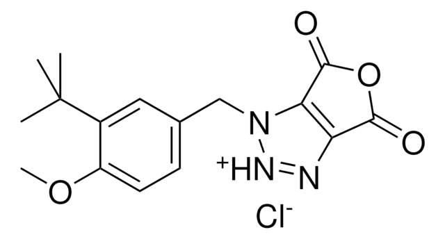 1-(3-TERT-BUTYL-4-METHOXYBENZYL)-4,6-DIOXO-4,6-DIHYDRO-1H-FURO[3,4-D][1,2,3]TRIAZOL-2-IUM CHLORIDE AldrichCPR