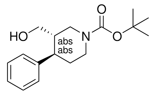 tert-Butyl (3S,4R)-3-(hydroxymethyl)-4-phenyl-1-piperidinecarboxylate AldrichCPR
