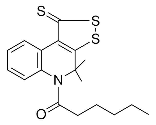 1-(4,4-DIMETHYL-1-THIOXO-DITHIA-5-AZA-CYCLOPENTA(A)NAPHTHALEN-5-YL)-HEXAN-1-ONE AldrichCPR