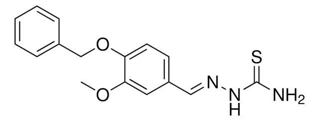 4-(BENZYLOXY)-3-METHOXYBENZALDEHYDE THIOSEMICARBAZONE AldrichCPR