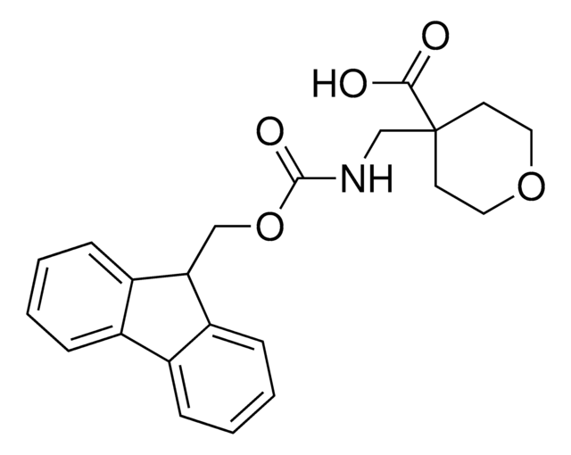 Fmoc-4-aminomethyl-tetrahydropyran-4-carboxylic acid AldrichCPR