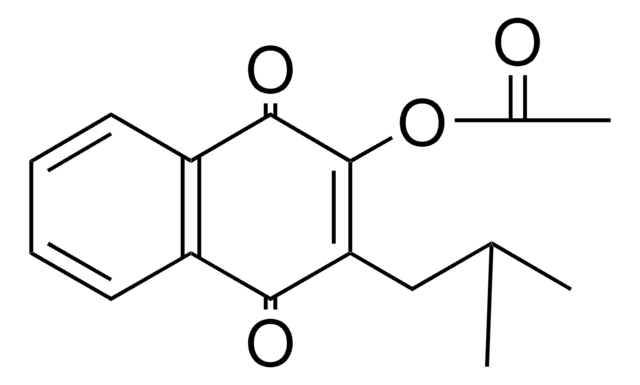 Q 53 2-ACETOXY-3-ISOBUTYL-1,4-NAPHTHOQUINONE AldrichCPR