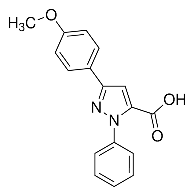 3-(4-Methoxyphenyl)-1-phenyl-1H-pyrazole-5-carboxylic acid AldrichCPR