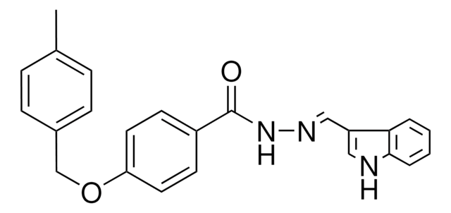 N'-(1H-INDOL-3-YLMETHYLENE)-4-((4-METHYLBENZYL)OXY)BENZOHYDRAZIDE AldrichCPR