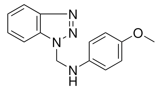 N-(1H-1,2,3-BENZOTRIAZOL-1-YLMETHYL)-4-METHOXYANILINE AldrichCPR