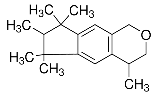 1,3,4,6,7,8-六氢-4,6,6,7,8,8-六甲基环戊并[g]-2-苯并吡喃 certified reference material, TraceCERT&#174;, mixture of isomers, Manufactured by: Sigma-Aldrich Production GmbH, Switzerland