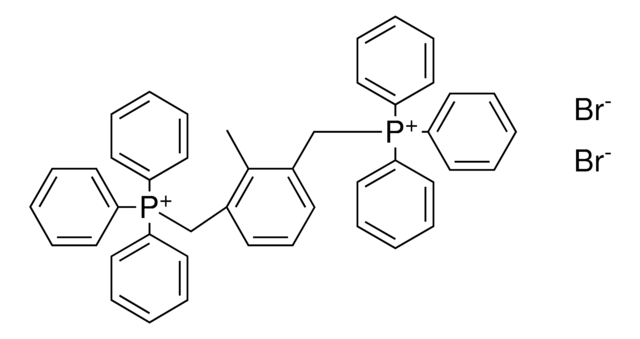 {2-METHYL-3-[(TRIPHENYLPHOSPHONIO)METHYL]BENZYL}(TRIPHENYL)PHOSPHONIUM DIBROMIDE AldrichCPR