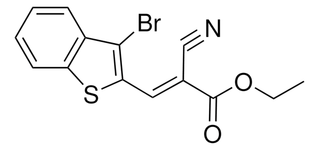 ETHYL 3-(3-BROMO-1-BENZOTHIEN-2-YL)-2-CYANO-2-PROPENOATE AldrichCPR