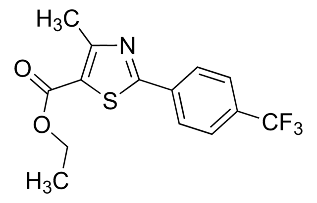 Ethyl 4-methyl-2-[4-(trifluoro-methyl)-phenyl]thiazole-5-carboxylate 97%, AldrichCPR