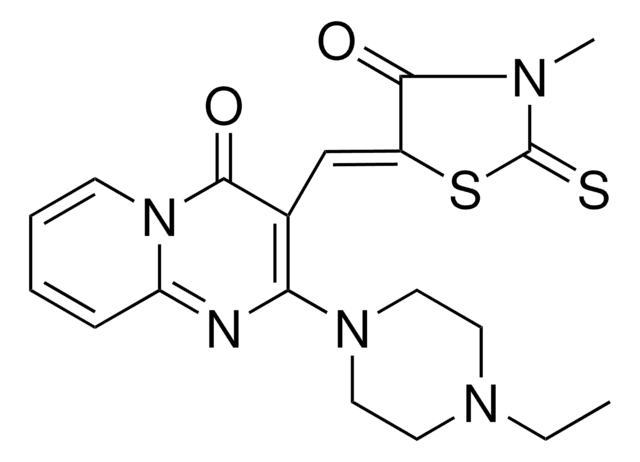 2-(4-ETHYL-1-PIPERAZINYL)-3-[(Z)-(3-METHYL-4-OXO-2-THIOXO-1,3-THIAZOLIDIN-5-YLIDENE)METHYL]-4H-PYRIDO[1,2-A]PYRIMIDIN-4-ONE AldrichCPR