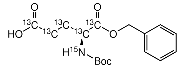 Boc-Glu-OBzl-13C5,15N 98 atom % 15N, 98 atom % 13C, 97% (CP)