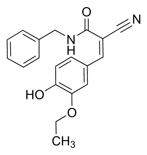 N-Benzyl-2-cyano-3-(3-ethoxy-4-hydroxyphenyl)-2-propenamide AldrichCPR