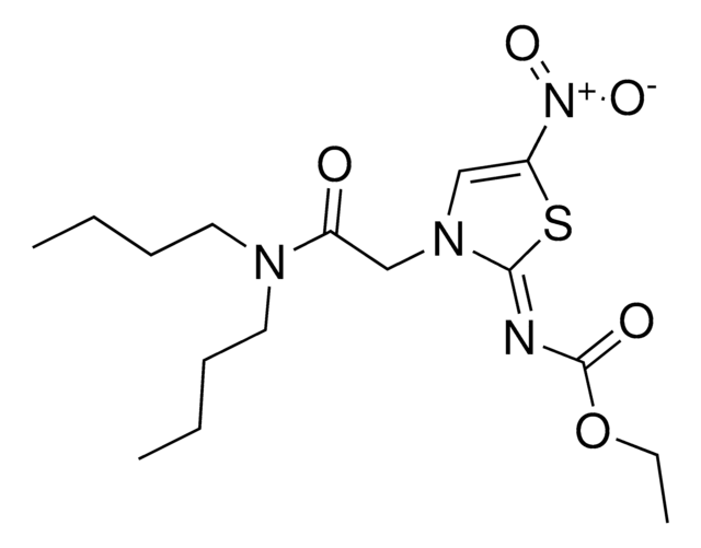 ethyl (2Z)-3-[2-(dibutylamino)-2-oxoethyl]-5-nitro-1,3-thiazol-2(3H)-ylidenecarbamate AldrichCPR