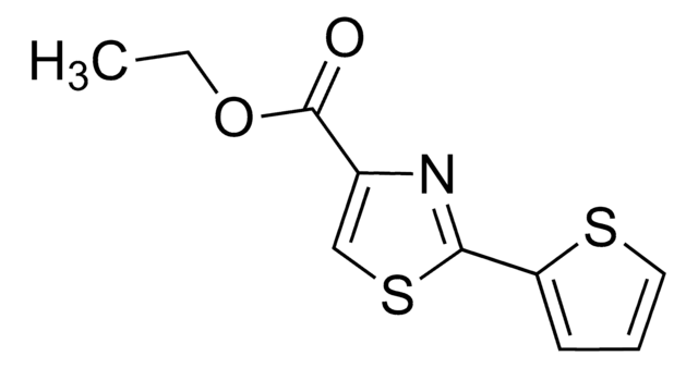 Ethyl 2-(2-thienyl)thiazole-4-carboxylate 97%, AldrichCPR
