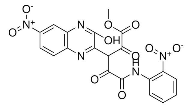 ME 3-(3-HO-6-NITRO-2-QUINOXALINYL)-5-(2-NITROANILINO)-2,4,5-TRIOXOPENTANOATE AldrichCPR