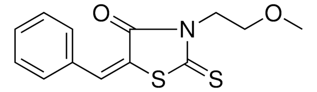 5-BENZYLIDENE-3-(2-METHOXY-ETHYL)-2-THIOXO-THIAZOLIDIN-4-ONE AldrichCPR