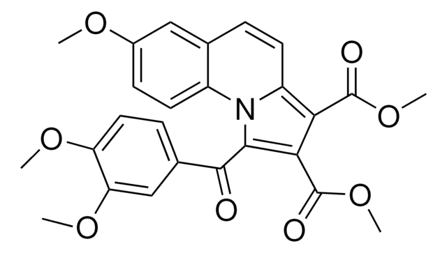 DIMETHYL 1-(3,4-DIMETHOXYBENZOYL)-7-METHOXYPYRROLO(1,2-A)QUINOLINE-2,3-DICARBOXYLATE AldrichCPR