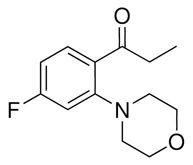 1-[4-Fluoro-2-(4-morpholinyl)phenyl]-1-propanone AldrichCPR