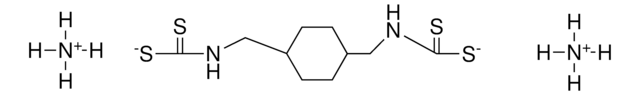 N,N'-(1,4-CYCLOHEXYLENEDIMETHYL)-BIS-(DITHIOCARBAMIC ACID, AMMONIUM SALT) AldrichCPR