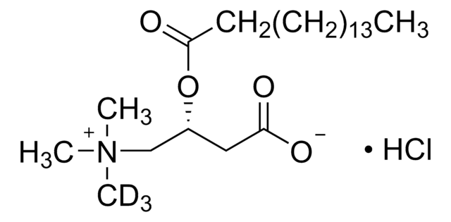 Palmitoyl-L-carnitine-(N-methyl-d3) hydrochloride 99 atom % D, 98% (CP)