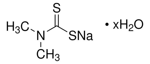 Sodium dimethyldithiocarbamate hydrate 98%