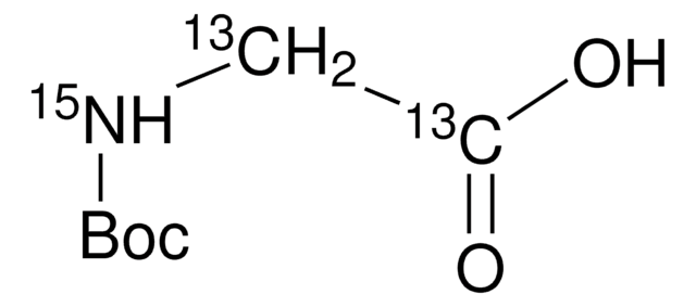 Boc-甘氨酸-13C2,15N 99 atom % 13C, 98 atom % 15N