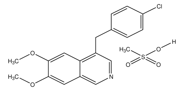 4-(4-Chlorobenzyl)-6,7-dimethoxyisoquinoline methanesulfonate