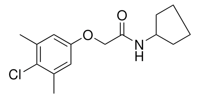 2-(4-CHLORO-3,5-DIMETHYLPHENOXY)-N-CYCLOPENTYLACETAMIDE AldrichCPR