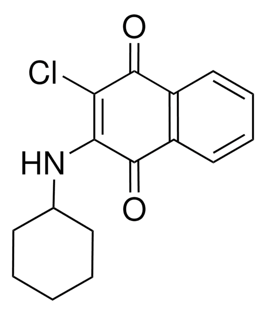 2-CHLORO-3-(CYCLOHEXYLAMINO)-1,4-NAPHTHOQUINONE AldrichCPR