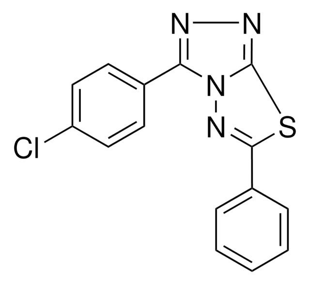 3-(4-CHLORO-PHENYL)-6-PHENYL-(1,2,4)TRIAZOLO(3,4-B)(1,3,4)THIADIAZOLE AldrichCPR