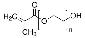 Poly(ethylene glycol) methacrylate average Mn 360, contains 500-800 ppm MEHQ as inhibitor
