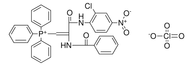 (BENZOYLAMINO-(CL-NITRO-PHENYLCARBAMOYL)-VINYL)-TRI-PH-PHOSPHONIUM, PERCHLORATE AldrichCPR