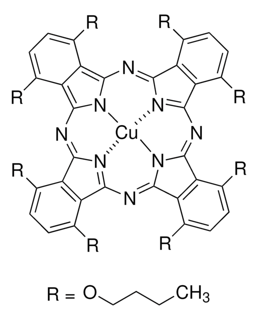 Copper(II) 1,4,8,11,15,18,22,25-octabutoxy-29H,31H-phthalocyanine Dye content 95&#160;%