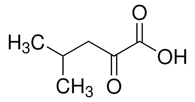 4-Methyl-2-oxovaleric acid &#8805;98.0% (T)