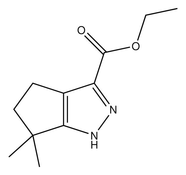 Ethyl 6,6-dimethyl-1,4,5,6-tetrahydrocyclopenta[c]pyrazole-3-carboxylate AldrichCPR