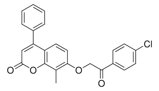 7-(2-(4-CHLORO-PHENYL)-2-OXO-ETHOXY)-8-METHYL-4-PHENYL-CHROMEN-2-ONE AldrichCPR
