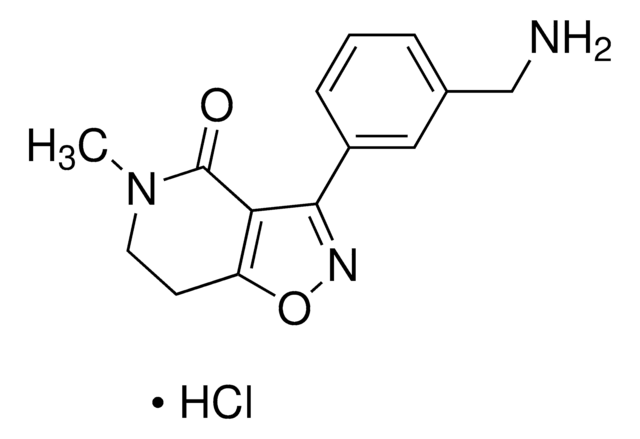 3-[3-(Aminomethyl)phenyl]-5-Me-6,7-dihydroisoxazolo[4,5-c]pyridin-4(5H)-one HCl