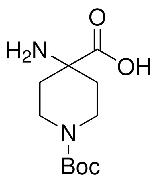 1-Boc-4-氨基哌啶-4-羧酸 97%