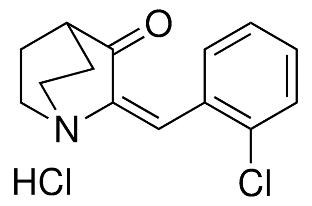 2-(2-CHLOROBENZYLIDENE)QUINUCLIDIN-3-ONE HYDROCHLORIDE AldrichCPR