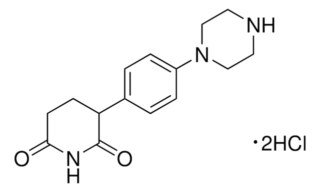 3-(4-(Piperazin-1-yl)phenyl)piperidine-2,6-dione dihydrochloride ≥95%