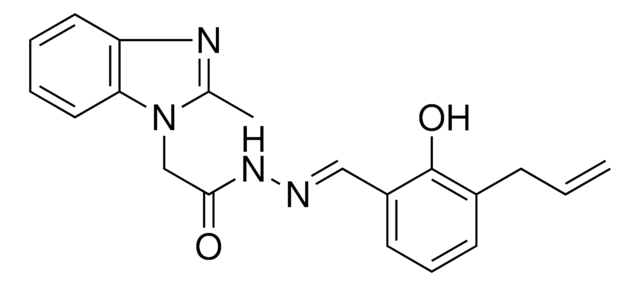 N'-(3-ALLYL-2-HYDROXYBENZYLIDENE)-2-(2-ME-1H-BENZIMIDAZOL-1-YL)ACETOHYDRAZIDE AldrichCPR