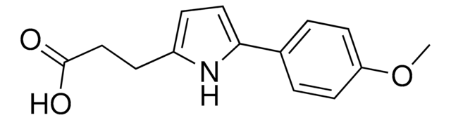 3-[5-(4-methoxyphenyl)-1H-pyrrol-2-yl]propanoic acid AldrichCPR