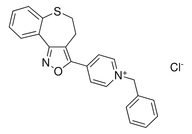 1-BENZYL-4-(4,5-DIHYDRO(1)BENZOTHIEPINO(5,4-C)ISOXAZOL-3-YL)PYRIDINIUM CHLORIDE AldrichCPR