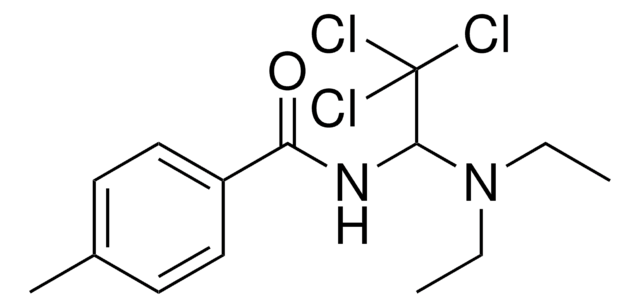 4-METHYL-N-(2,2,2-TRICHLORO-1-(DIETHYLAMINO)ETHYL)BENZAMIDE AldrichCPR