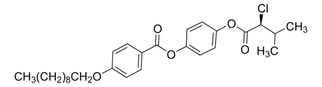 4-((S)-(+)-2-CHLORO-3-METHYLBUTYRYLOXY)-PHENYL 4-(DECYLOXY)BENZOATE AldrichCPR