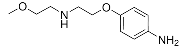 4-[2-[(2-Methoxyethyl)amino]ethoxy]aniline AldrichCPR
